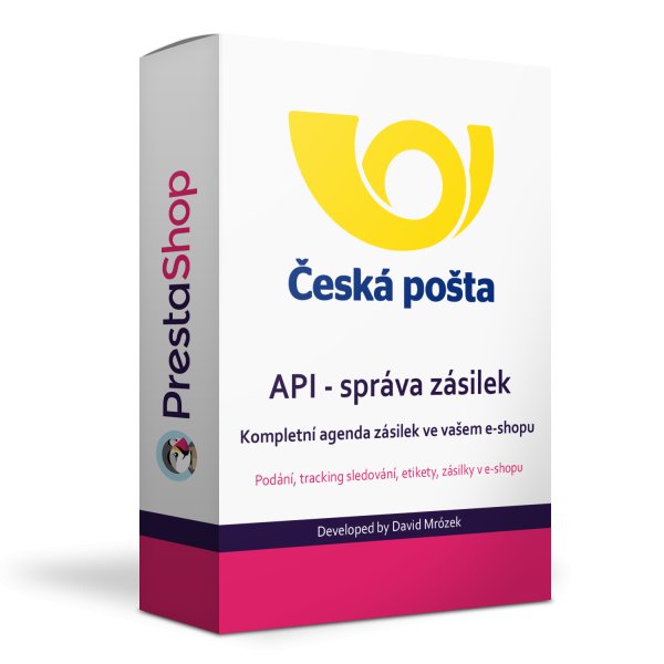 Balíkovna / Česká pošta API - online podání zásilek, tisk etiket, sledování zásilek