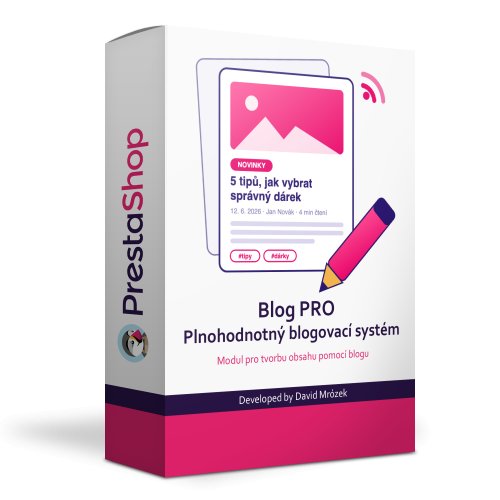 Blog PRO - blogovací systém pro PrestaShop