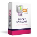 Modul Export kategorií do XML a CSV modul - Prestashop 1.6
