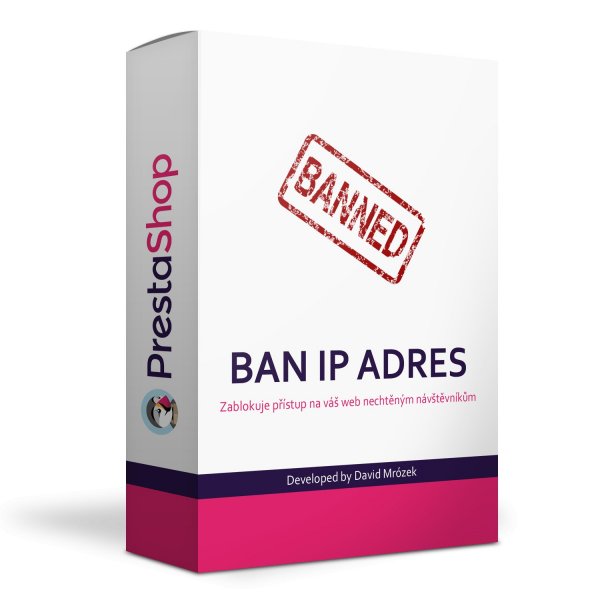 Ban IP modul - zablokování IP adresy - PRESTASHOP