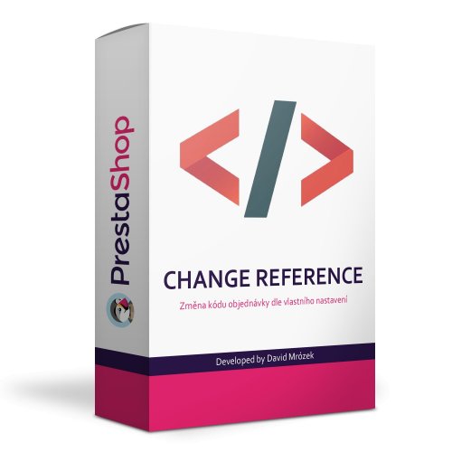 Změna kódu objednávky - change reference code - modul pro PrestaShop