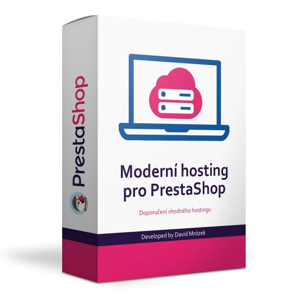 Hosting pro PrestaShop - rychlý a ověřený (1rok)